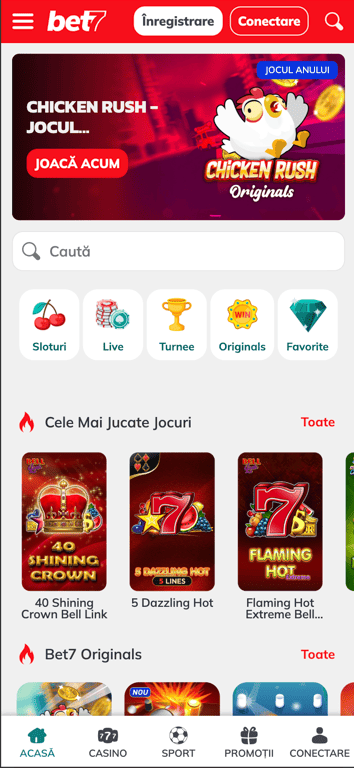 Bet7 Casino Download Mobiele App